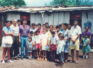 Examen de convivientes en Nicaragua (San Francisco Libre), 1992.