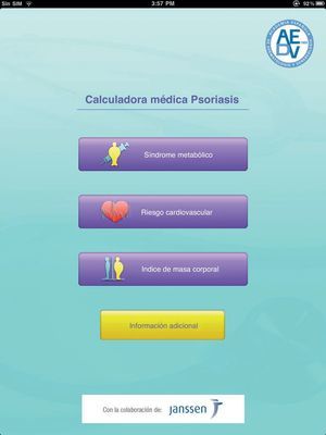 Captura de pantalla correspondiente a la aplicación para iPad (iOS).