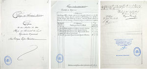Hoja de Servicios de Don Enrique Zofío Dávila.