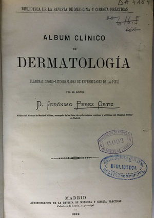 Álbum clínico.