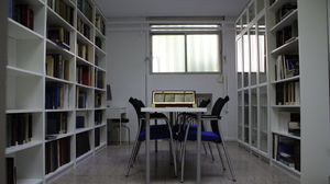 Biblioteca de la AEDV Prof. García Pérez en el Museo Olavide. Facultad de Medicina de la Universidad Complutense de Madrid.