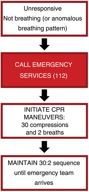 Basic CPR decision algorithm.