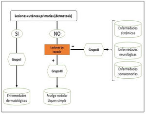 Algoritmo de clasificación del prurito.