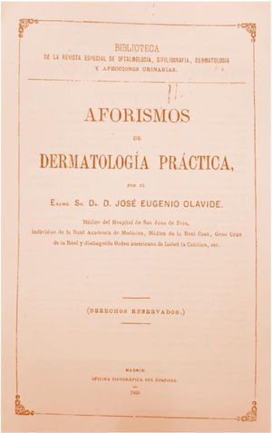 Cover of José Eugenio de Olavide y Landazábal