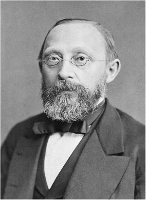 Portrait of Virchow; date and author unknown. Source: public domain image.