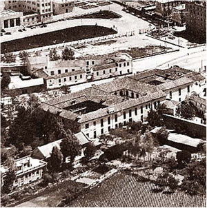 Hospital de San Lázaro after its relocation to a central area of Granada.