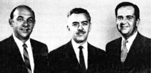 James Cimino, Kenneth Appel y Michael Brescia. La publicación en noviembre de 1966 de su técnica de fístula arteriovenosa interna en el New Engl J Med constituye un hito en el tratamiento de los pacientes con insuficiencia renal terminal.