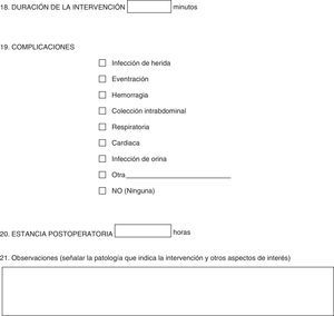 Cirugía laparoscópica a través de incisión única.