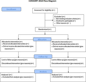 CONSORT 2010. Diagrama de Flujo.