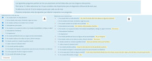 Ejemplo de pregunta con retroalimentación para evaluar la competencia de anamnesis utilizada en la ECOE-CCS.
