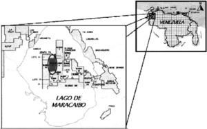 Geographic location of the Lama Field (After Cedillo et al., 2004)