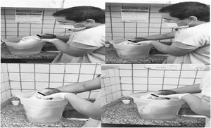 Application of hydrotherapy. Source: author