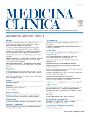 Cover Vol. 165. Núm. 3.