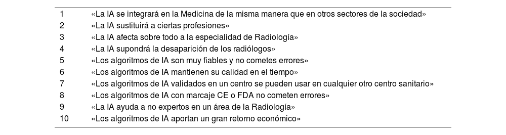 Tablas