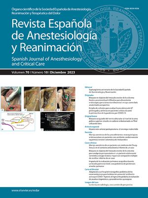 Cover Vol. 70. Núm. 10.