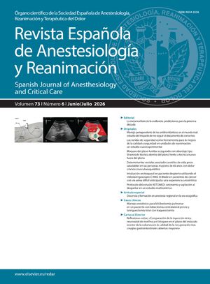 Cover Vol. 73. Núm. 6.