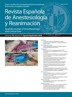 Cover Vol. 73. Núm. 7.