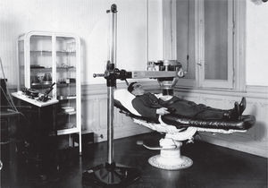 Consultorio de Carelli, Sección de Radioterapia.
