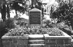 La tumba de Roentgen en el cementerio de Giessen.