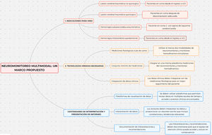 Marco propuesto para la implementación del neuromonitoreo multimodal1.
