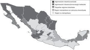 Agrupaciones regionales de innovación en México.