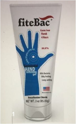 fiteBac Hand Sanitizer as Provided by KHG fiteBac Technology.