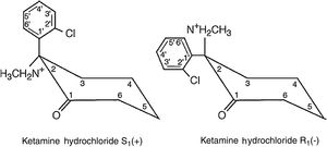 Ketamine stereoisomers.