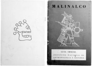 Guía oficial de Malinalco elaborada por García Payón en 1958.