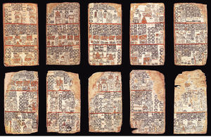 Figures of bees in the Tro-Cortesianus Codex, pp. 102-113.
