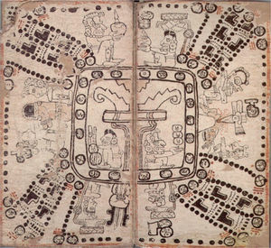 Páginas 75 y 76 del Códice Madrid