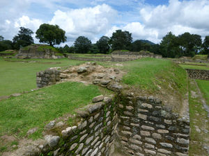 El sitio arqueológico de Iximche’, Chimatenango, Guatemala
