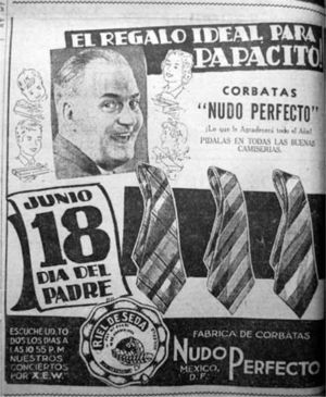 “El regalo ideal para papacito”, El Universal, 14 de junio de 1938, p. 4