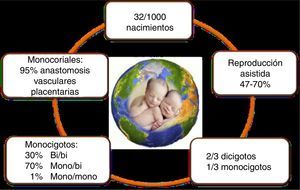 Perfil epidemiológico de los embarazos múltiples.