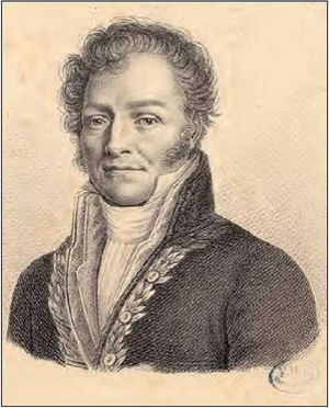 Louis Jacques Thenard (1777-1857). (Cortesía de la Biblioteca Interuniversitaria de Medicina, París.)