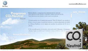 Anuncio de una marca de automóviles, utilizado en otras actividades de lectura crítica. Puede verse en: www.movimientoBlueMotion.com