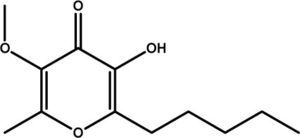 Estructura de una alixina encontrada en el ajo (Adachi, 2006).