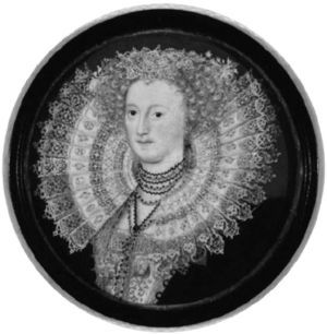 Mary Sydney Herbert, Condesa de Pembroke. Pintada por Nicholas Hilliard alrededor de 1590. National Portrait Gallery, número NPG5994.