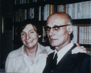 Alberte (1920-2011) y Bernard Pullman (1919-1996).