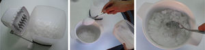Procedure to prepare the cooling bath.