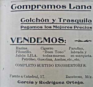 Solo varones (El Heraldo, 20/03/1920, p.4).