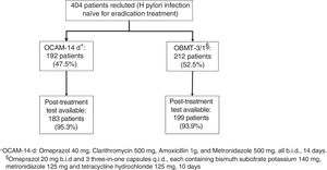 Flow chart of patients.