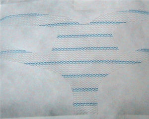 Malla de polipropileno Prolift® anterior.