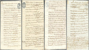 Receta sobre la consulta de una mala menstruación. Fuente: Archivo Histórico Cipriano Rodríguez Santamaría. Biblioteca Octavio Arizmendi Posada, Universidad de La Sabana, caja 10, carpeta 2, folios 184 recto a 185 verso. Disponible en: https://intellectum.unisabana.edu.co/handle/10818/18140 [Parte 5.pdf.].