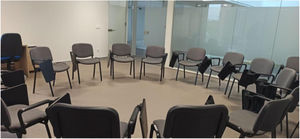 Space of the Faculty of Psychology (Salamanca, Spain).