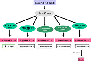 Algoritmo de tratamiento en diálisis (orientativo) III.