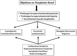 Objetivos a lograr en la próxima década en el trasplante renal.