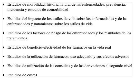 Tablas