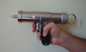 Prototipo funcional de la pistola.