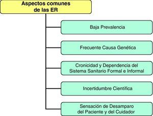 Aspectos comunes de las enfermedades raras (ER).