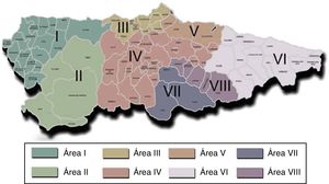 Mapa sanitario.